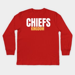 Chiefs Kingdom Kids Long Sleeve T-Shirt